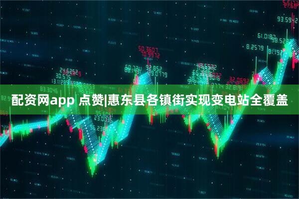 配资网app 点赞|惠东县各镇街实现变电站全覆盖